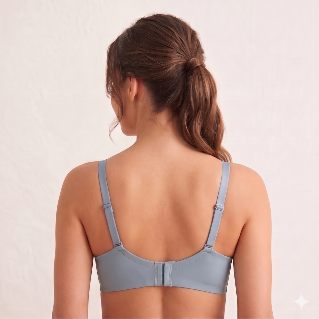Roshmelle Seamless Padded Contour T-Shirt Bra | Light Blue