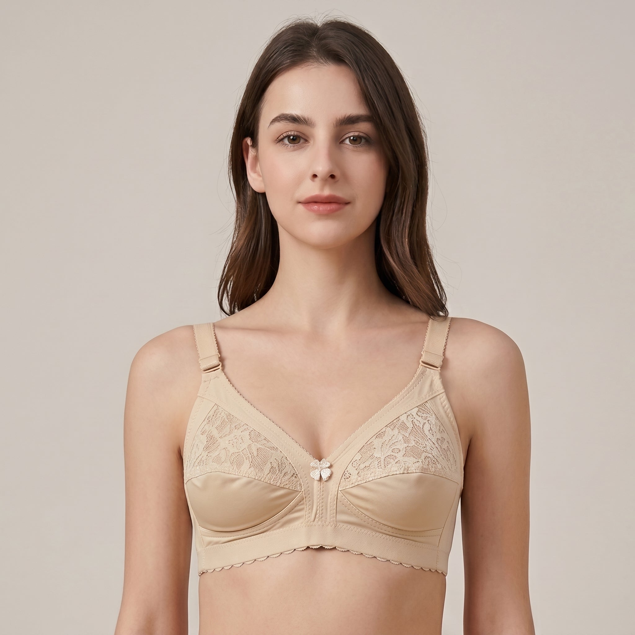 Roshmelle Capri Non Wired Bra | Skin