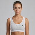 Roshmelle Cute Teen Sports Bra | Grey