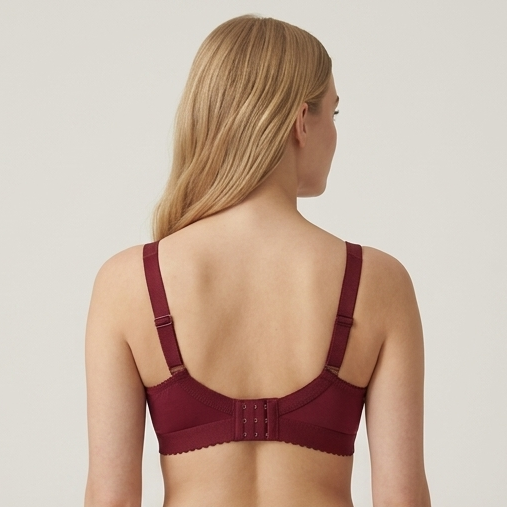 Roshmelle Capri Non Wired Bra | Ruby Red