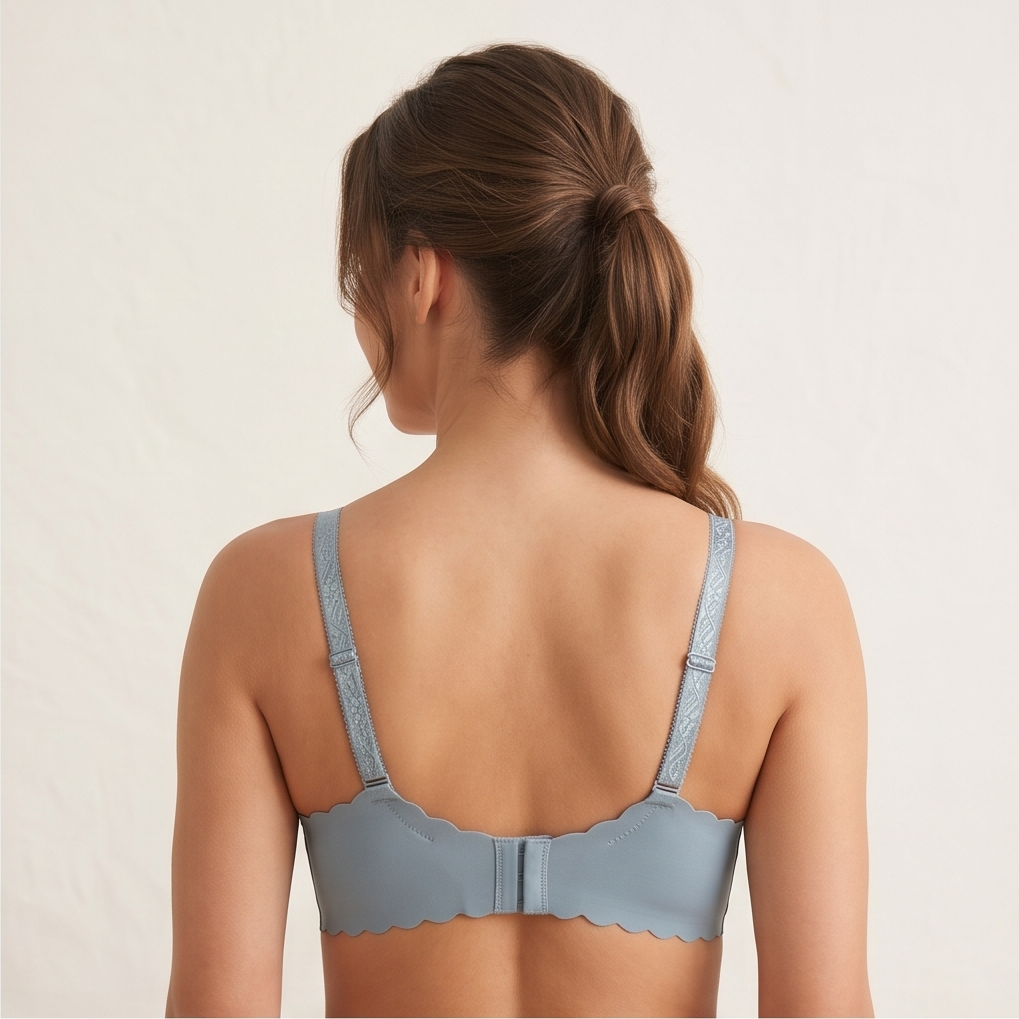 Roshmelle Seamless Padded Contour T-Shirt Bra | Light Blue